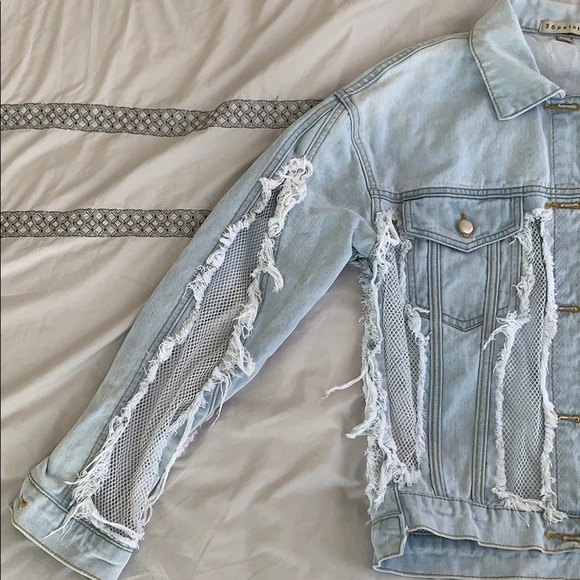 Mesh Jean Jacket - Picture 3 of 8